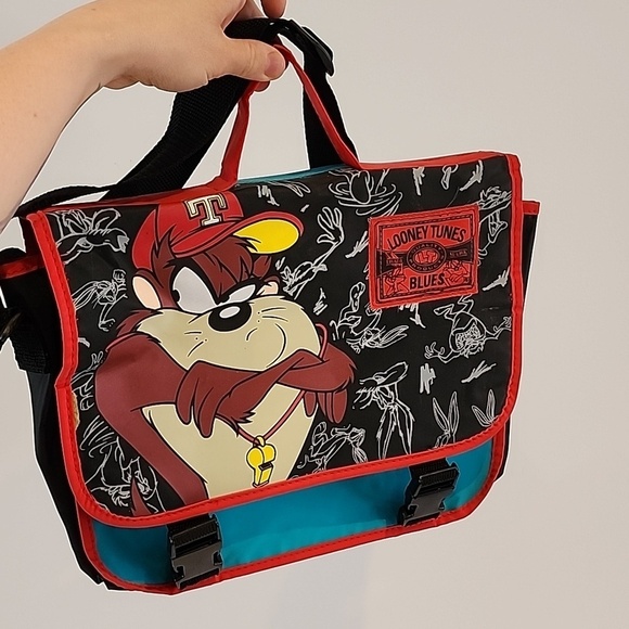 Warner Bros. Other - Vintage Taz Boy Tasmanian Devil Looney Tunes Blues laptop bag